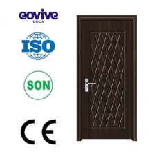 Eco-friendly material toilet pvc door design